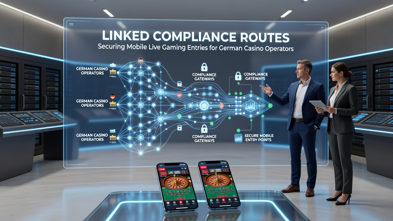 Technische Darstellung von Compliance-Routen in mobilen Live-Gaming-Umgebungen